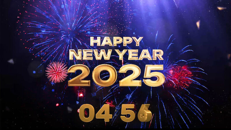New Year 2025: 5-Minute Countdown